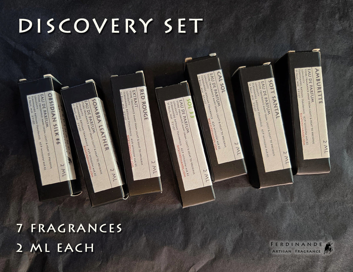 DISCOVERY SET - 7 FRAGRANCES - 2 ML EACH